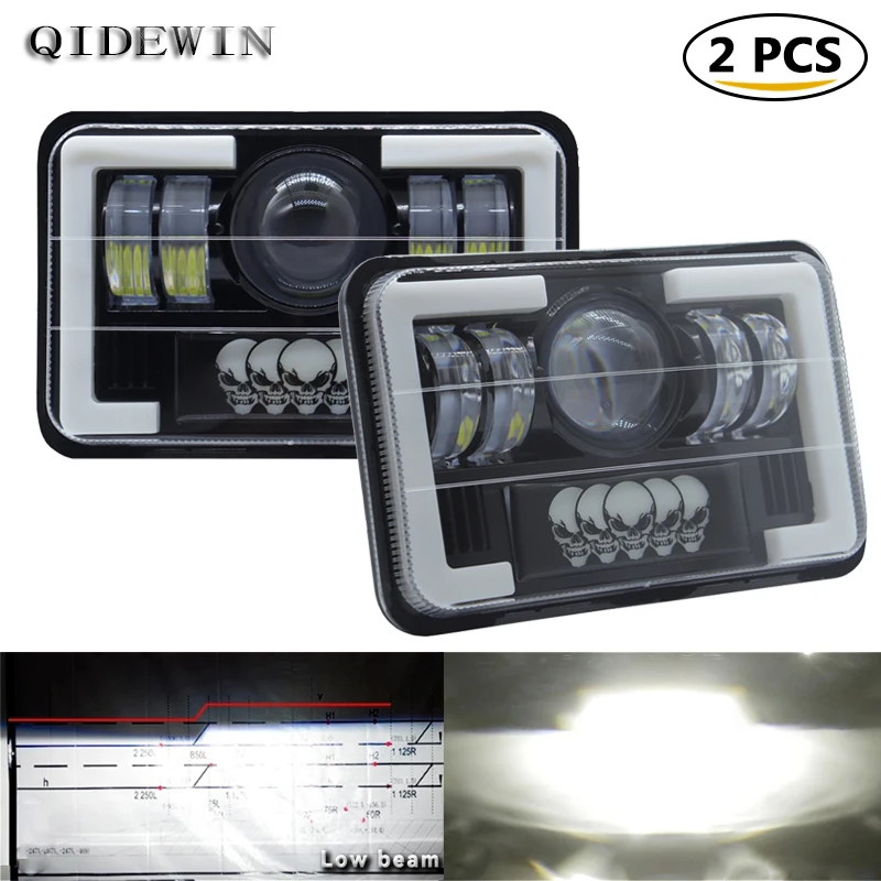 

5.75 Inch Work Light Truck off road Tractors Boat Led Spotlights Lights for Wrangler Headlights Lens Modified Lamp 150W 2pcs