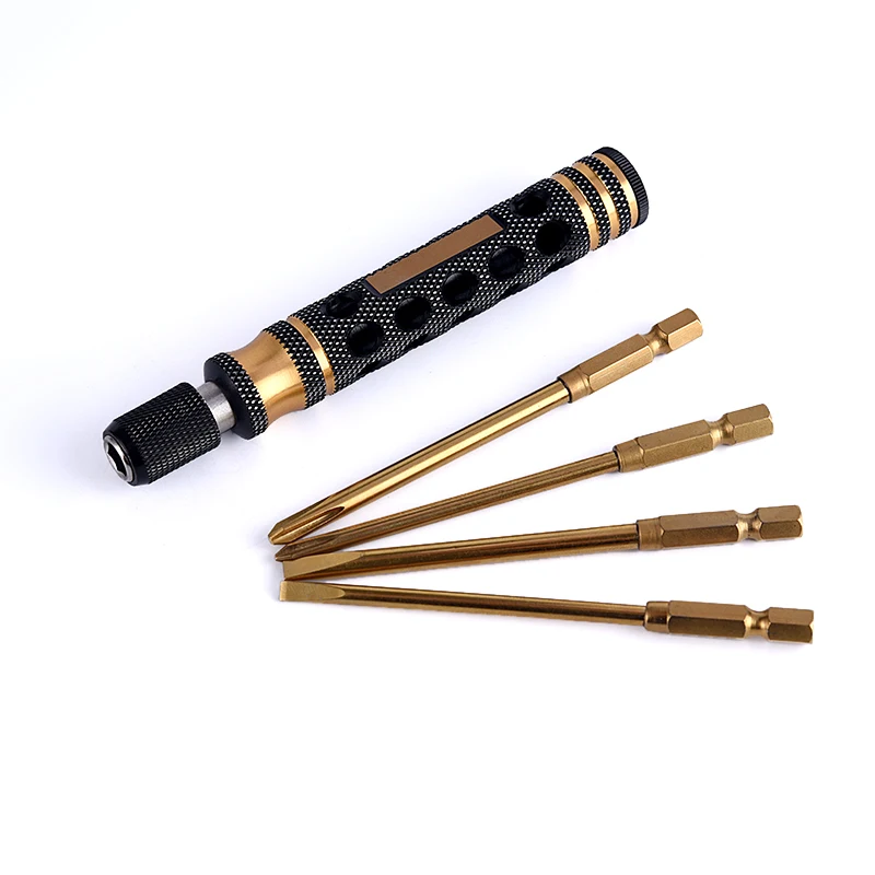 

Запчасти 4 в 1, насадка для отвертки с шлицевым наконечником Phillips, Наборы инструментов, запасные части для радиоуправляемого автомобиля, грузовика, автомобиля, самосвала, модель TH22942