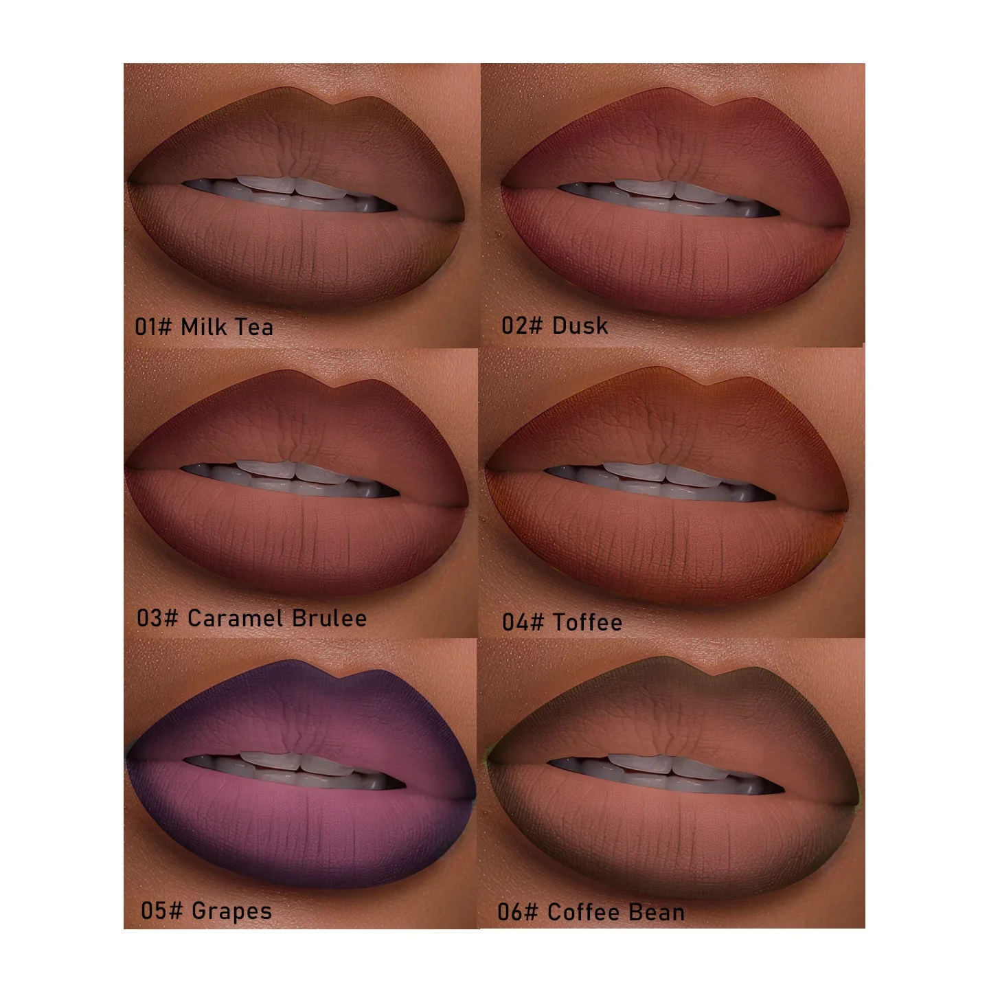 

2024 Nude Matte Lipstick Pencil Long-lasting Waterproof Lip Pencil High Pigmented Lip Liner Lip Makeup Tool