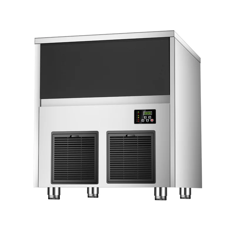 

150 кг/24 ч, 110 В, машины для изготовления льда, коммерческая настольная машина для изготовления льда, автоматический льдогенератор