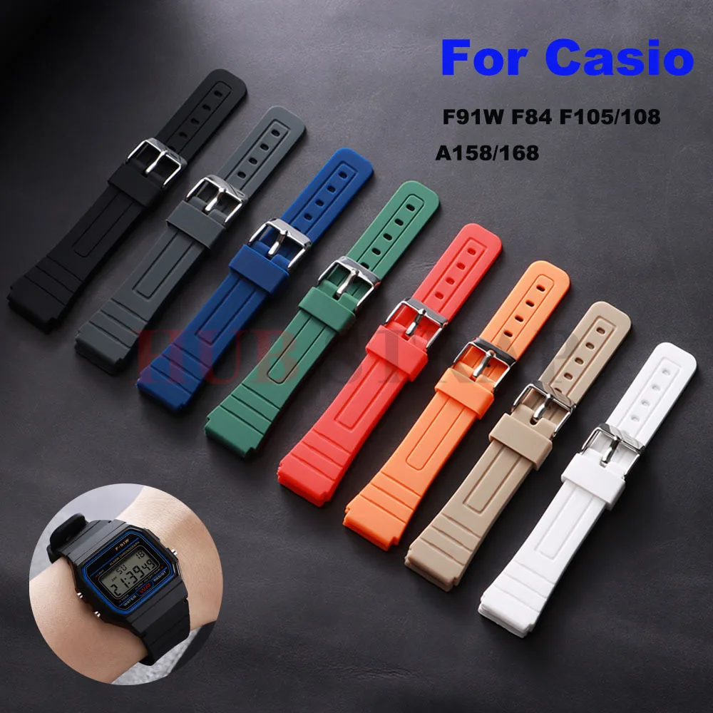 18Mm Silicone Watch…