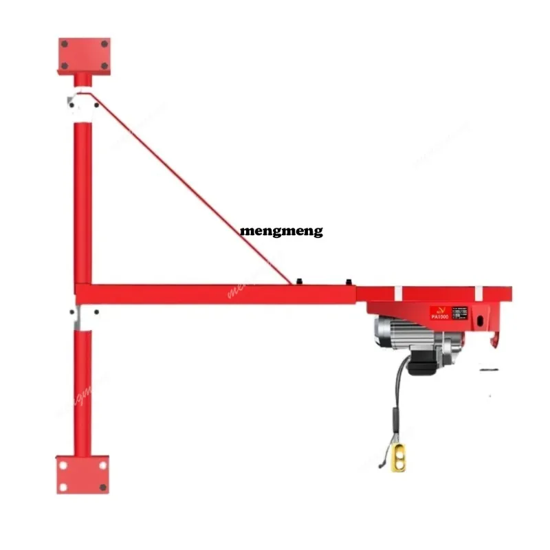 Mini electric hoist wireless remote control small crane