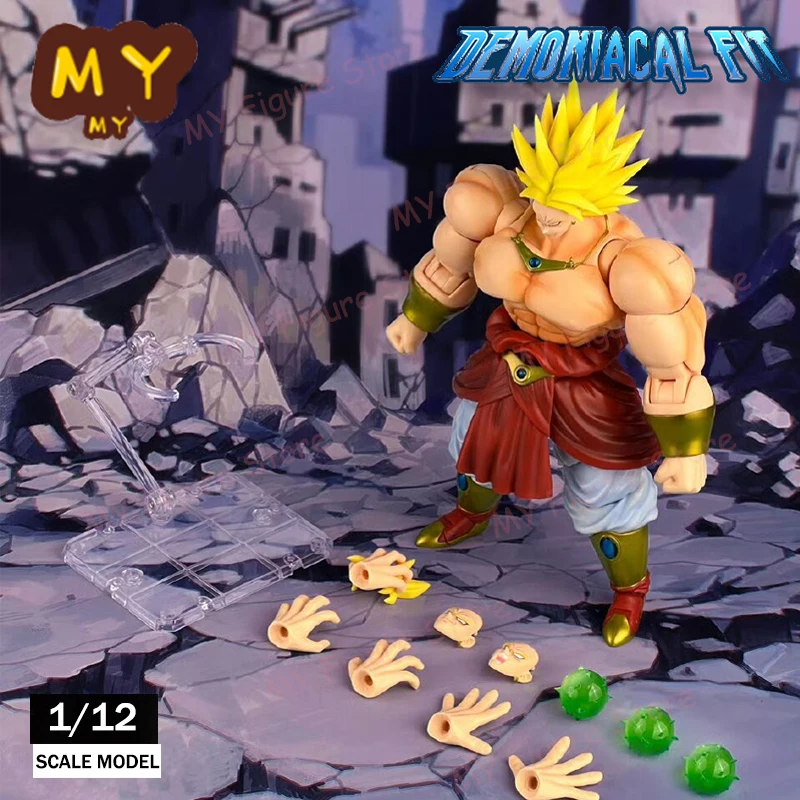 Demoniacal Fit Broly Figure Dragon Ball Legendary Berserker Broly Action Figure PVC Statue Dbz Collection Kid Toy Birthday Gift