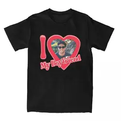 Men T-Shirts I Love My Boyfriend Niall Horan Vintage Pure Cotton Tees Short Sleeve T Shirts Round Collar Clothes Plus Size