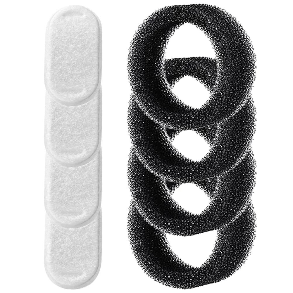 

8pcs Water Fountain Filters Healthy Drinking Dispenser Set Boxed Cat Dog Supplies Filter Pet Water Fountain Filters Element