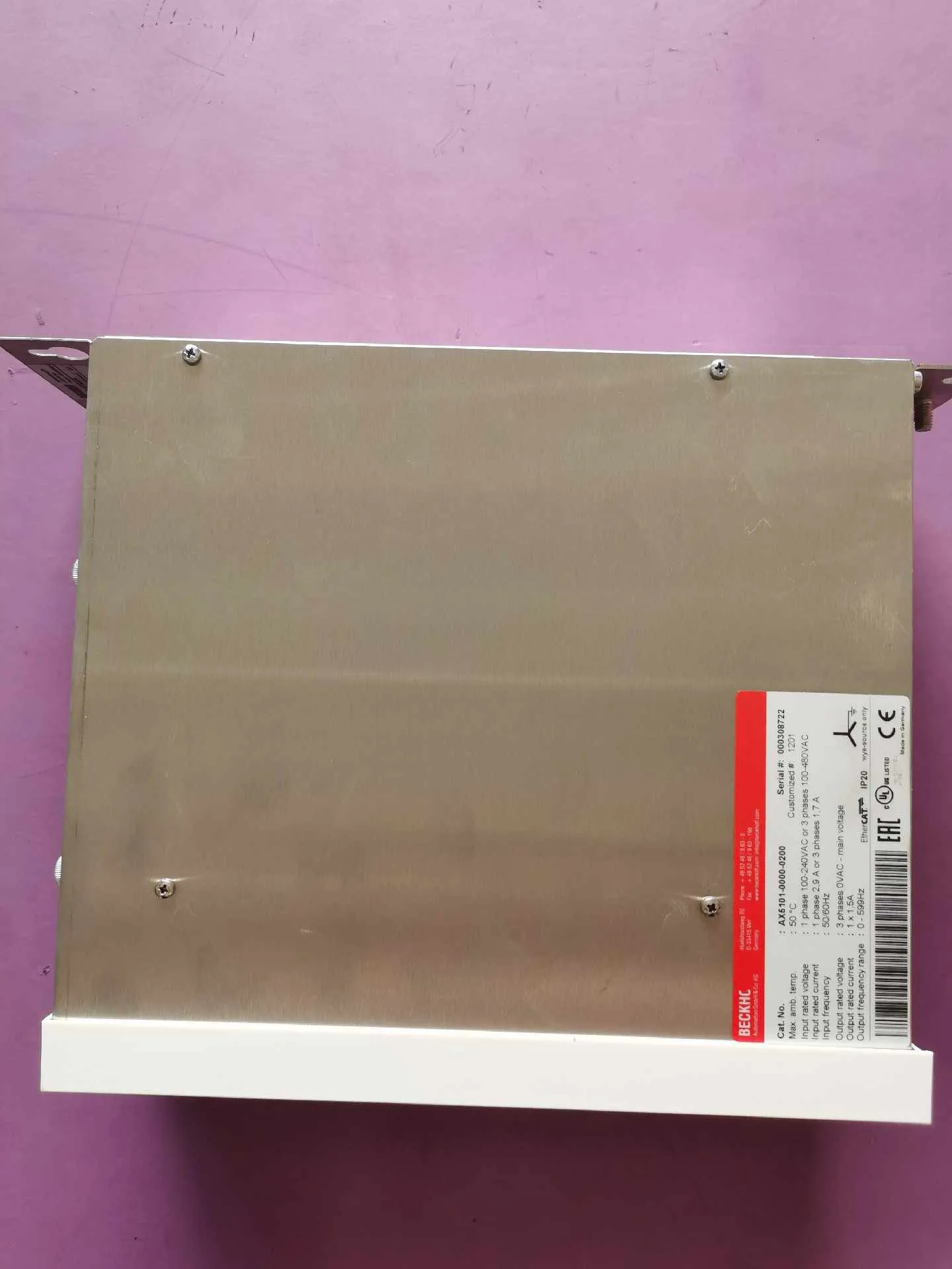 AX5101-0000-0200 Сервопривод для Beckhoff