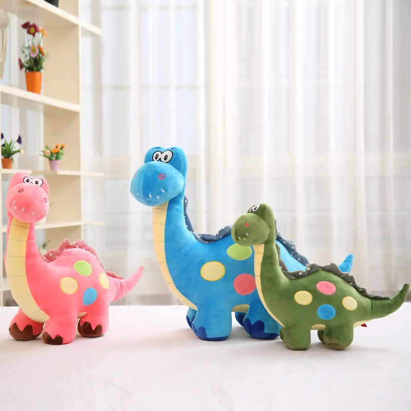 

Dinosaur Plush Toy Doll Cartoon Doll Cloth Doll 35CM Cute Birthday Gift Creative Macaron Color Dinosaur