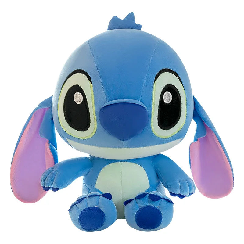 Kawaii Stitch peluche bambola riempita morbido cuscino per dormire per bambini regalo di compleanno simpatico peluche per ragazze regalo di festa