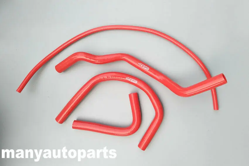 FOR Yamaha Banshee 350 YFZ350 1987-2006 1988 Reinforced Silicone Radiator Hose RED