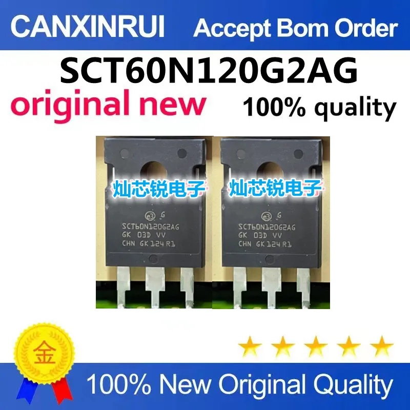 (5-100piezas)SCT60N120G2AG High-power transistor for new energy charging machine