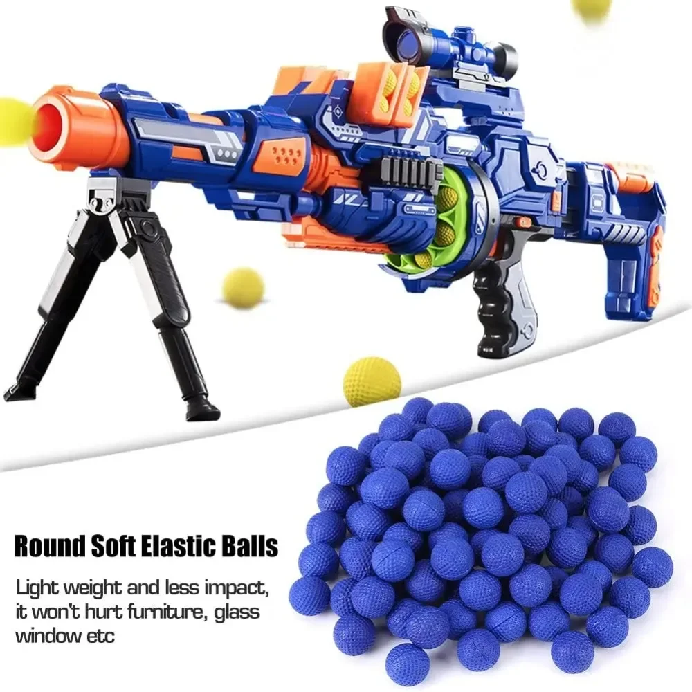 Colorful Refill Balls Golf EVA Foam Soft Apollo Balls Bullet for Nerf Rival Zeus Apollo Refill Toys Xmas Gift for Children Kids