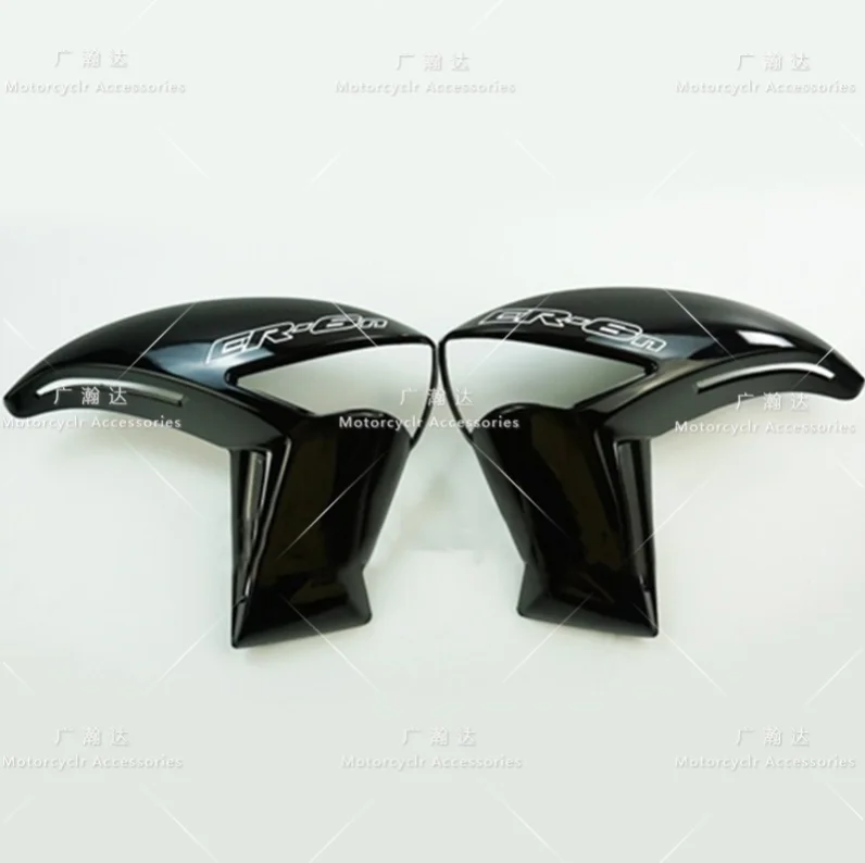 Left Right Side Radiator Fairing Covers Cap Fit For Kawasaki ER 6N ER6N 2009 2010 2011 ER-6N Compression Fairings Matte