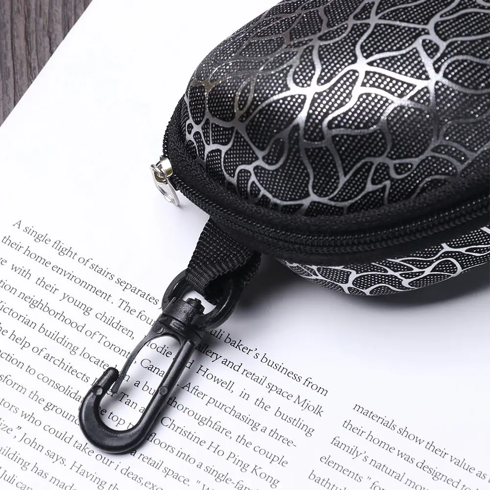 Bolsa de accesorios para exteriores, caja con cremallera, Protector de gafas, estuche rígido para gafas