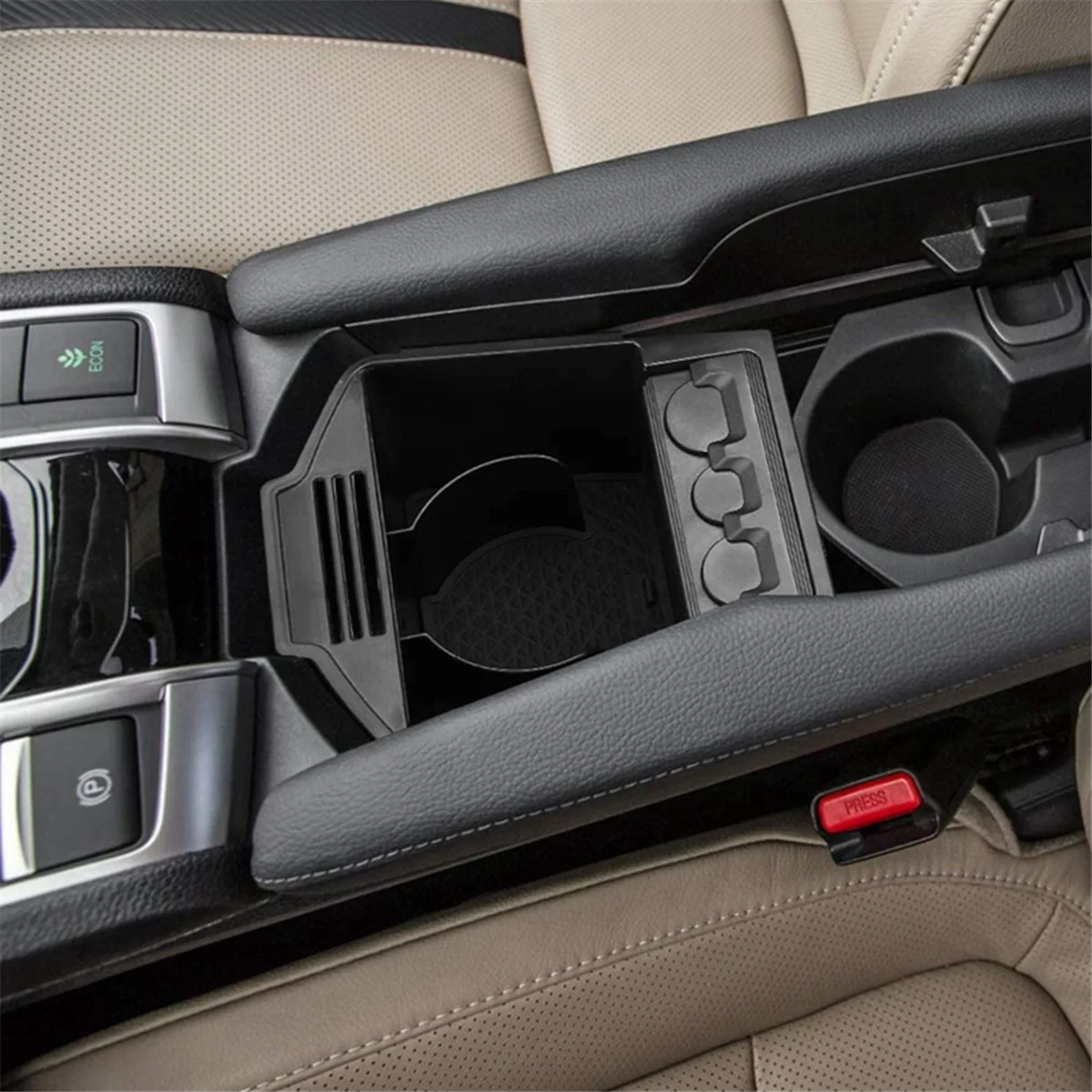 BAAA-83446TBAA01ZA Car Center Console Water Cup Holder for Honda Civic Insight Sedan Drink Holder 83446-TBA-A01ZA