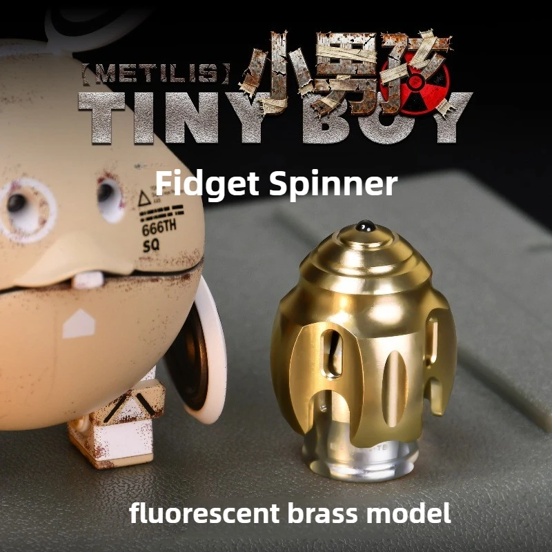 METILISEDC Kleine jongen mechanische metalen vinger fidget gyroscoop decompressie desktop speelgoed