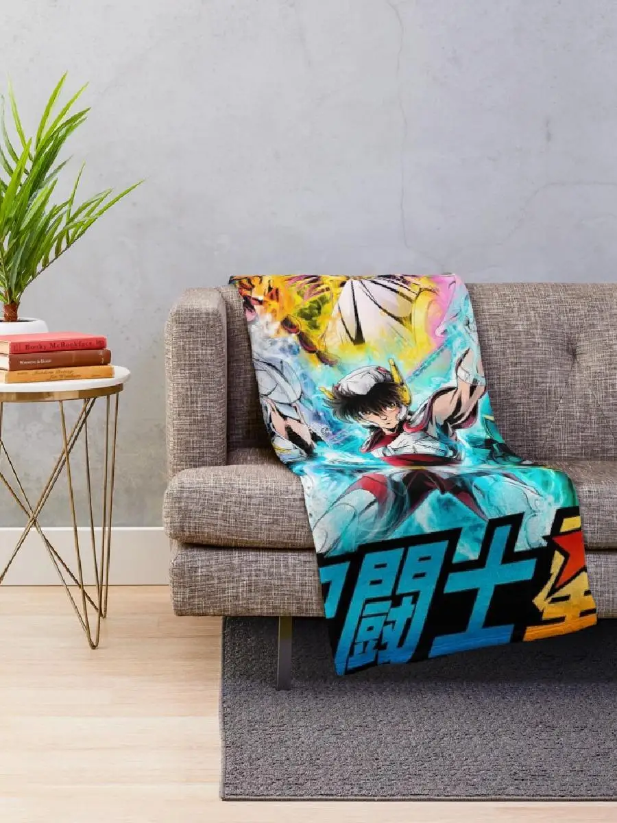 BRONZE SAINTS Throw Blanket  Luxurious Home Textile for Cozy Comfort and Elegant Style