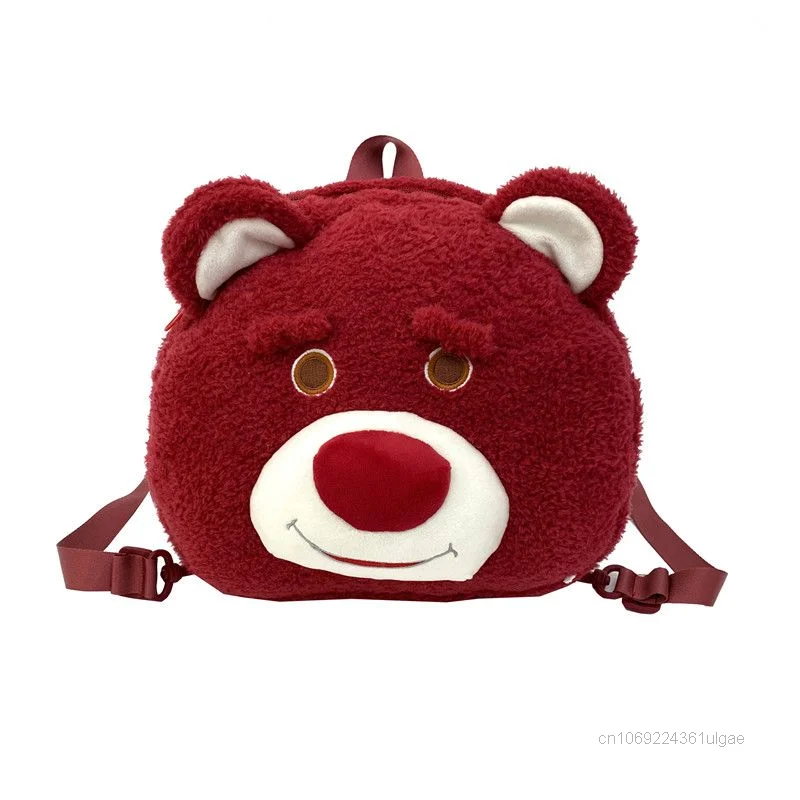 Sanrio Hello Kitty borse carine zaino in peluche Y2k ragazze Cartoon Bear Lotso borsa a tracolla donna zaini Kawaii studente zainetto