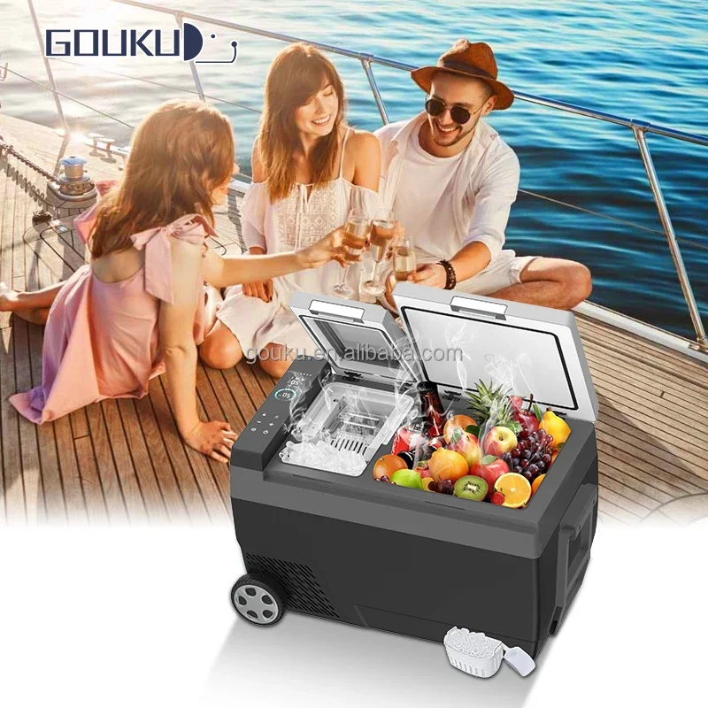 High quality fast delivery camping 40  car fridge 12V/24V mini car truck fridge