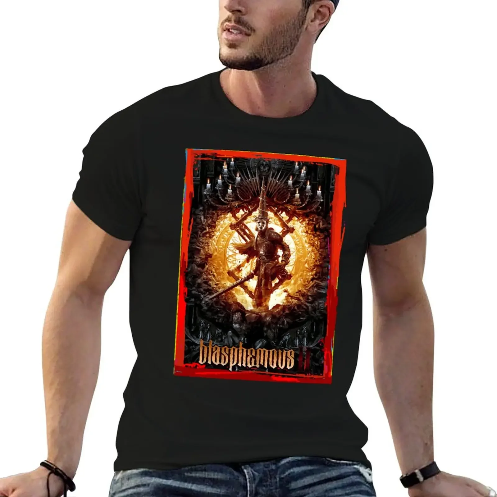 Blasphemous 2 (2) T-Shirt anime t shirts basketball graphic tees customs mens t shirts pack