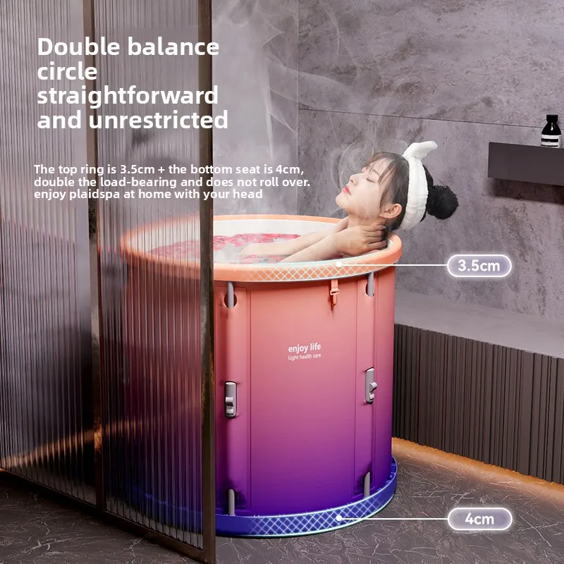 Adult Household Foldable Bath，Children Free Installation Bath Bucket Factory Direct Sales