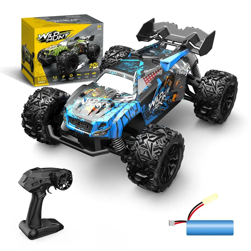 

2.4g Remote Control Car 4wd Rc Drift Car 20km/h Power Motor Independent Shock Absorber Anti-crash Rc Vehicle Drop Shipping