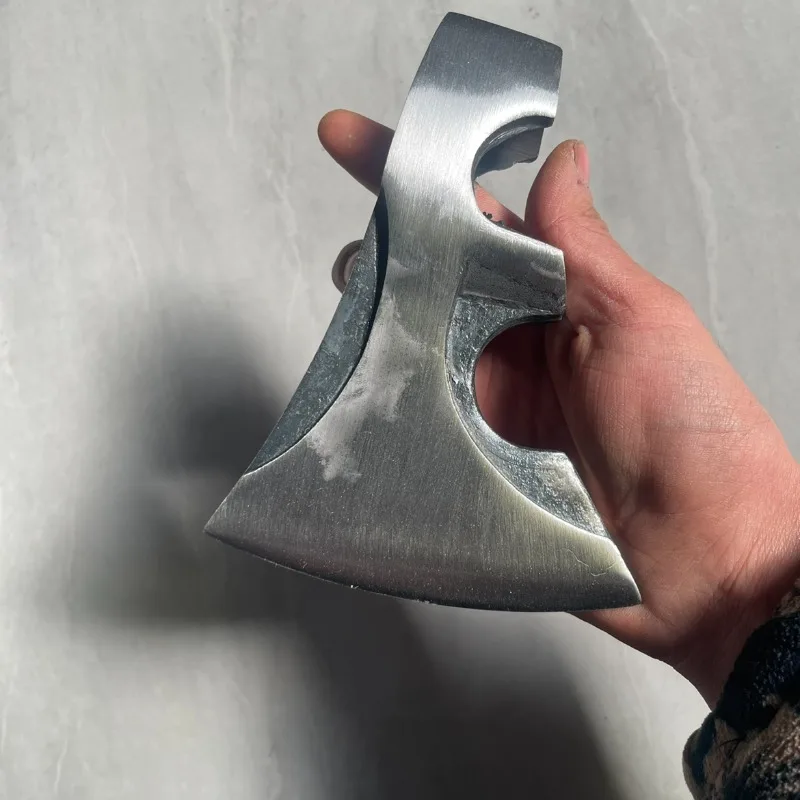 

Survival Axe Heads Only Outdoor Camping Equipment Axe Head Steel Play Appreciate Ax Head Splitting Wood Firewood Hand Tools
