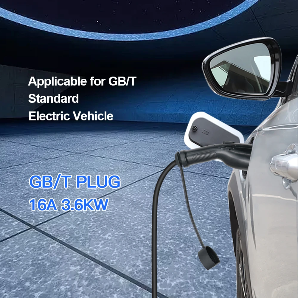 Koalnky EV Charger Plug GB/T EVSE GBT Convertor 16A 32A 1P 3P 3.6/11/7.2/22KW For Electric PHEV Car Vehicle Charging Station