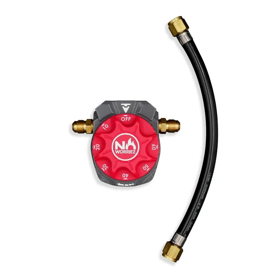 

Safety Auto ShutOff Gas Timer for Propane amp Natural Gas Outdoor Grill, Fire Pit, Pizza Oven 100,000 BTU w 3 8 Flared Connector