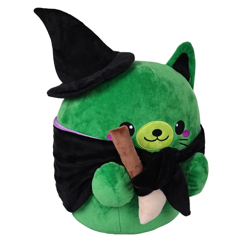 40CM Wilked Elphaba pluszowe Cosplay pluszowe pluszowe kreskówki miękkie nadziewane rzuć poduszka maskotka nowy rok Halloween prezenty bożonarodzeniowe