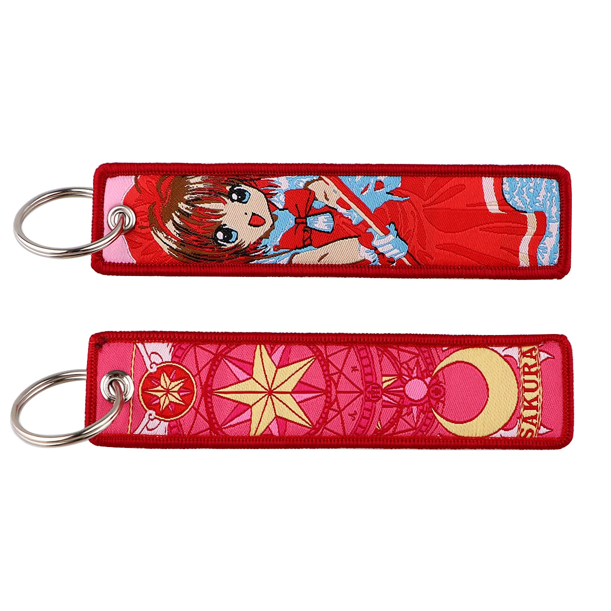 Gojo Satoru Cartoon-Schlüsselanhänger für Motorrad, Manga, Anime-Schlüsselanhänger für Männer, Geschenke und Autos, Schlüsselanhänger, Stickerei, Schlüssel, Modeschmuck