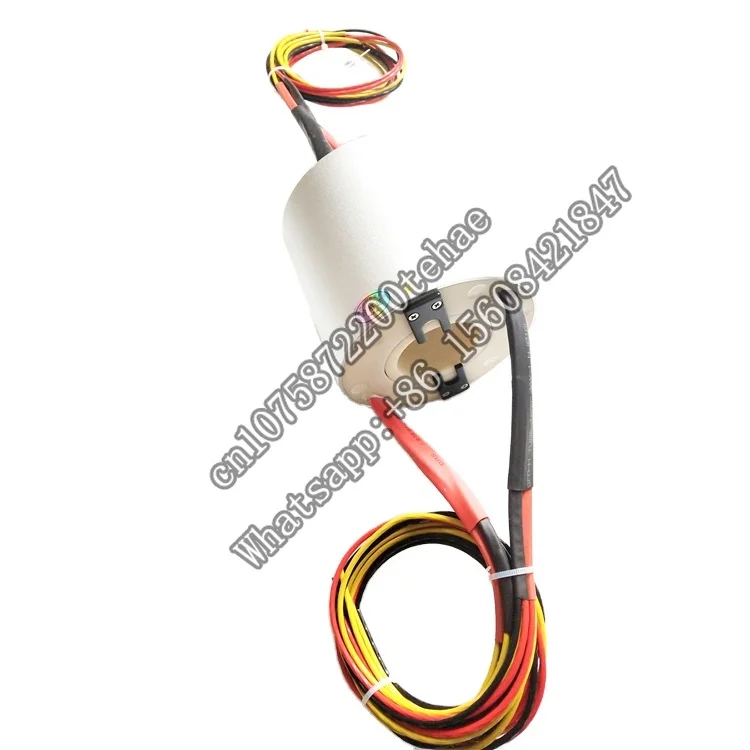 High-quality Standard through hole slip ring 50 mm 12 Circuits 25A