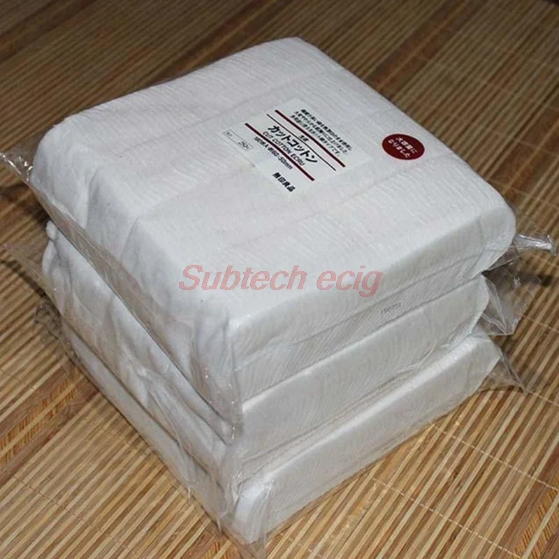 

180pcs/bag Japanese Organic Unbleached Cottons Best E-Cigarette Vape Cotton for DIY Rebiud RDA RTA RDTA Atomizers Tanks Vapes