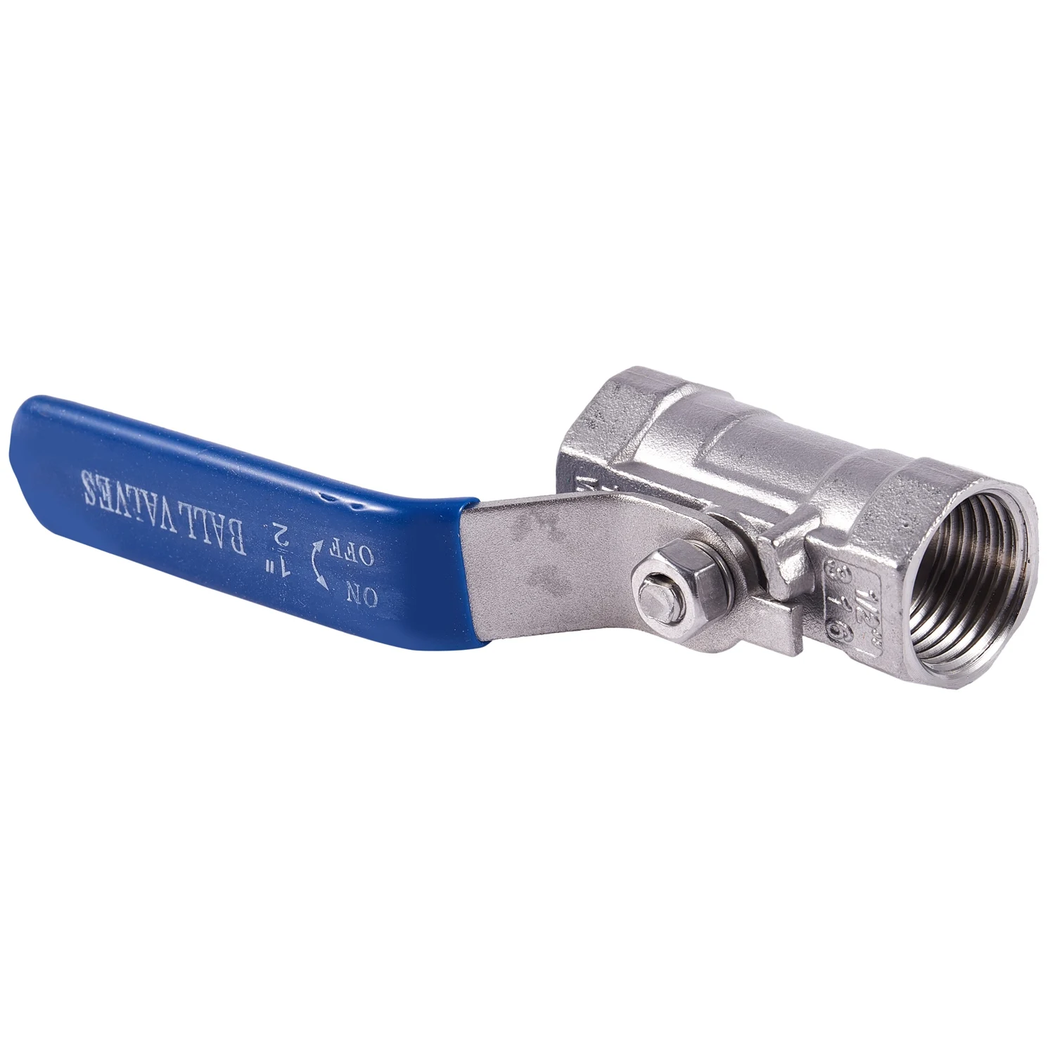 1/2 "stainless steel internal thread lever handle ball valve