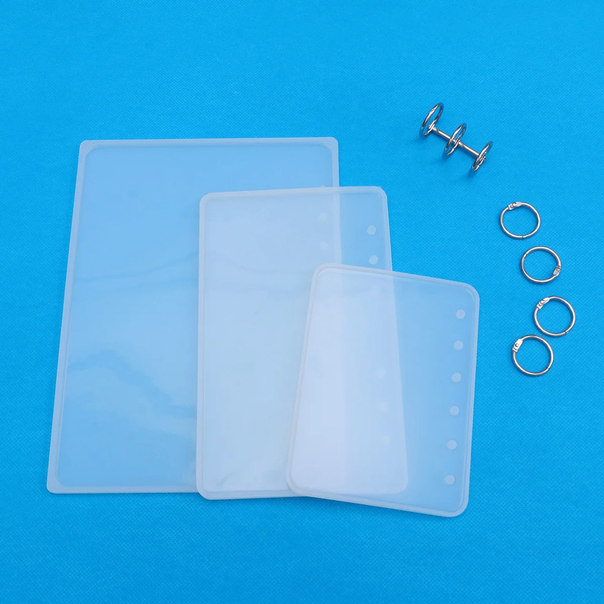 

A5 A6 A7 Notebook Cover Diy Set Silicone Molds For Craft Making Epoxy Resin Transparent Mold Kit Jewelry Making Tool