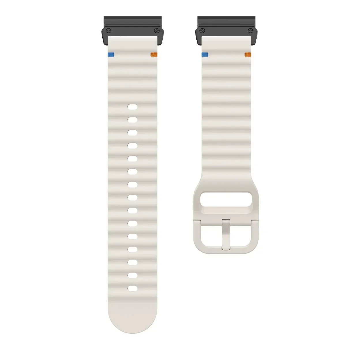 20 22 26 mm für Garmin Fenix 8 51 mm 7X 7 Pro Fenix 6X 6 5X 5Plus Tactix 7 Quick Fit Sport Silikonband Forerunner 965 945 Armband – Detail 20