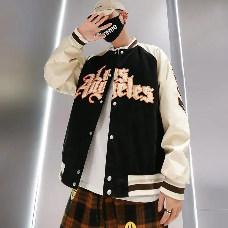 Giacca da Baseball con ricamo di alta qualità cappotto da donna Bomber da coppia da uomo 2023 Unisex Boyfriend Style Varsity Hiphop Street