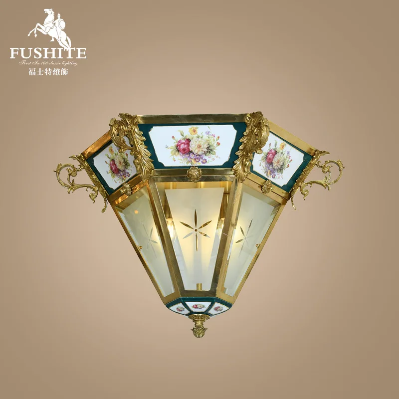 French living room ceiling lamp, art bedroom dining room lamp creative American retro lighting