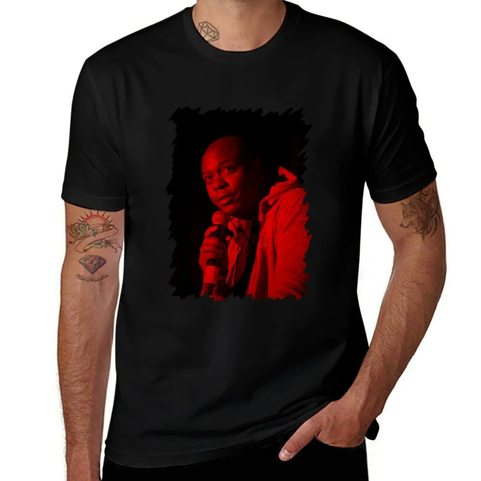 

Dave Chappelle - Celebrity T-Shirt t shirt man cotton black cotton t-shirt plain for man package T-Shirt