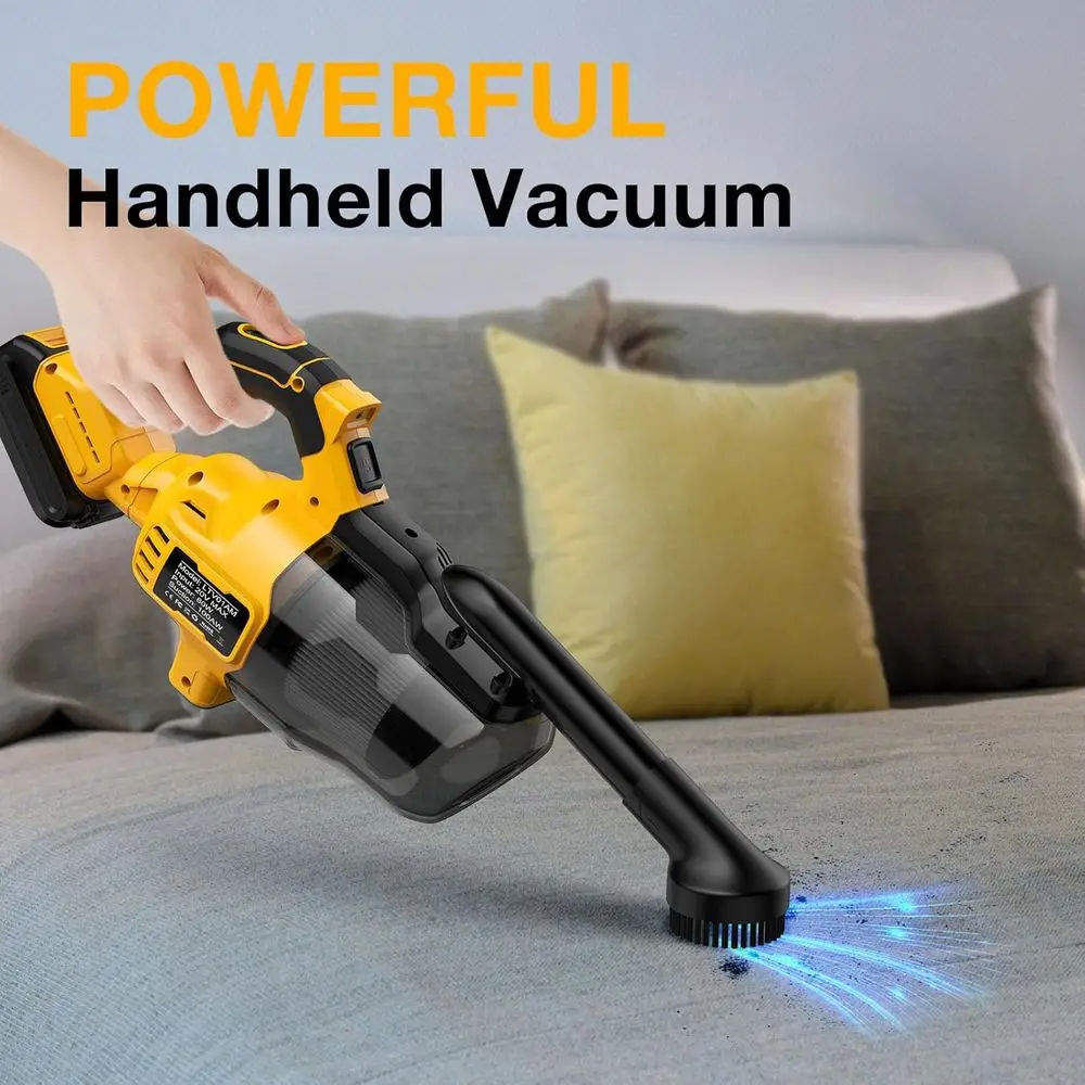 Vacuum Cleaner, Handheld Vacuum Cleaner, Portable Shop Vacuum with Washable HEPA Filter