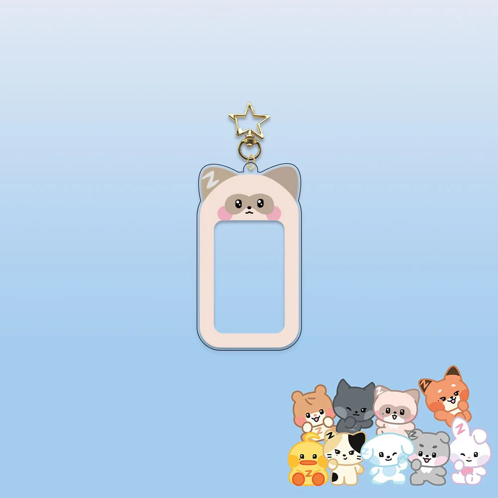 KPOP ZB1 Ramka na kartฤ fotograficznฤ
Brelok Zeroni Kawaii Torba do przechowywania kart Akcesoria ZhangHao HanBin JiWoong GunWook Ricky Fans Gift