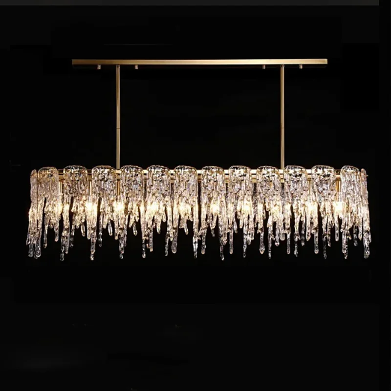 

2025 Light luxury brass glass, dimmable, round Metallic lustre, for living room, dining room Ceiling, lamps