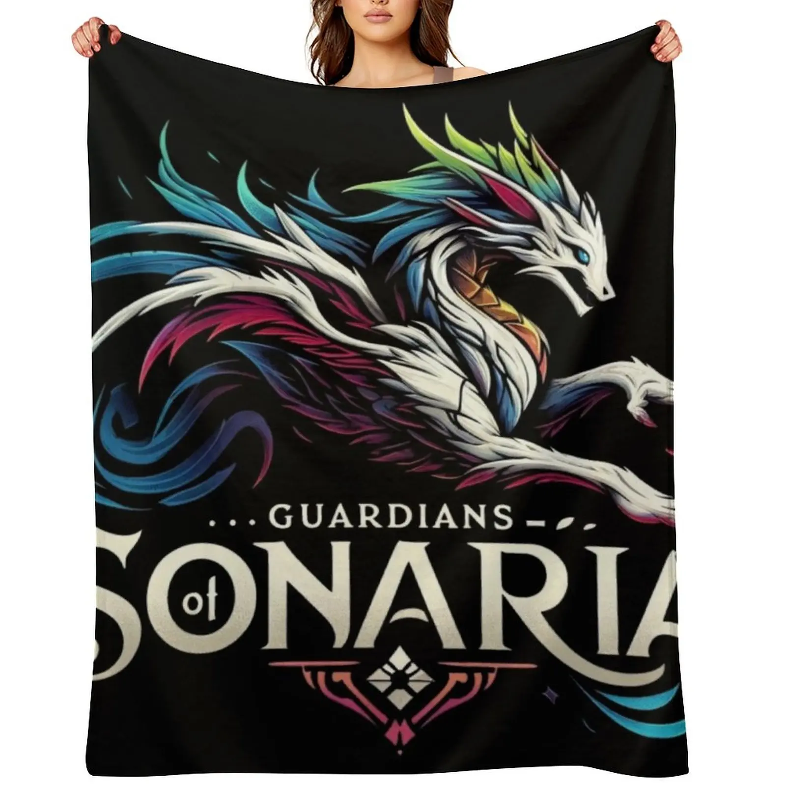 

Creatures of Sonaria: Mythical Adventures Throw Blanket Shaggy Baby warm for winter For Sofa Thin Blankets