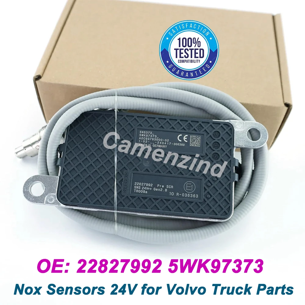 

Новый датчик NOX (датчик оксида азота) для грузовиков VOLVO, 24В, номера 5WK97373, 22827992, 22219276, 22219581, 21531797, 21558128, гарантия 2 года