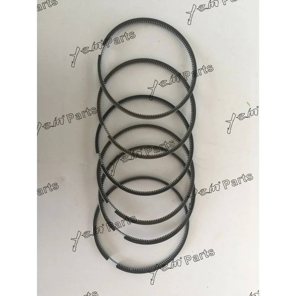 6 Set New EK100 Piston Ring For Hino engine Part