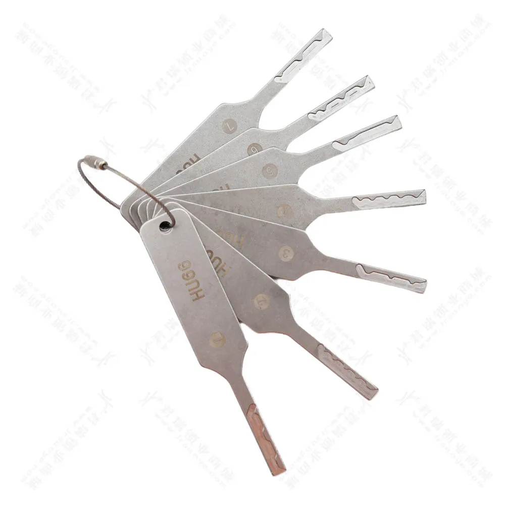 Llave de cerrajería con ranura interior GOSO HU66 HU92 HON66 HU101 HU64 HU100 herramientas de cerrajería para BMW, FORD, peugeot, etc.