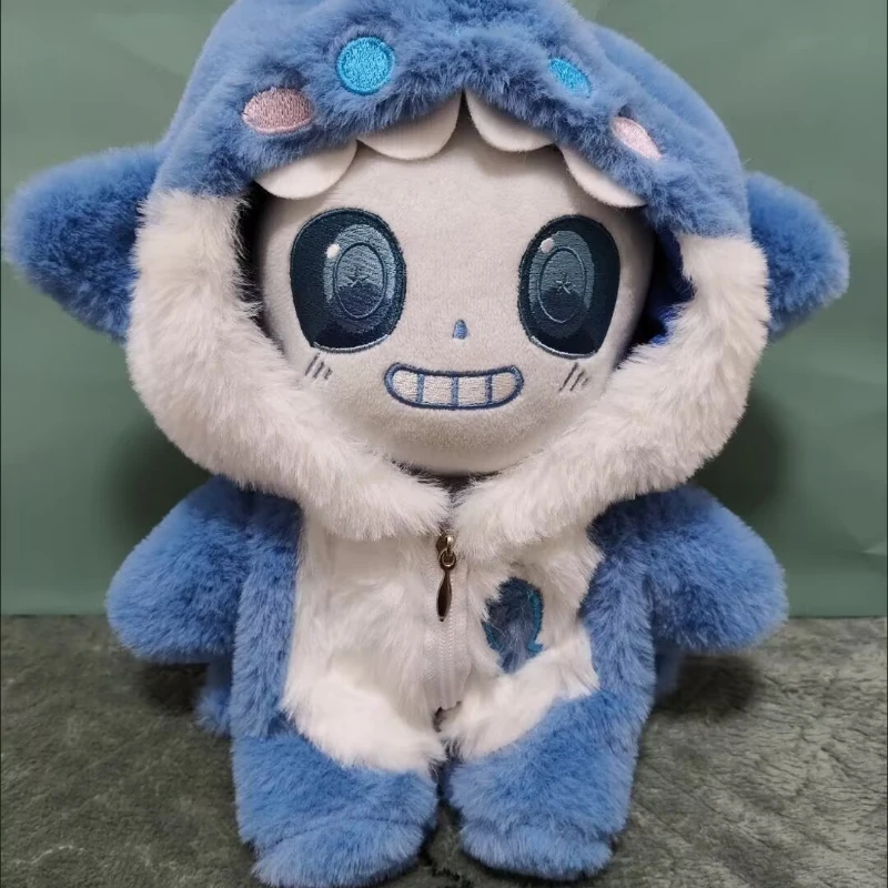20cm Anime Gra Role Sans Kawaii Szkielet Cosplay Bawełniana Lalka Ciało Kreskówka DIY Przebranie Ubrania Pluszaki Figurki Zabawki Prezent dla Fanów