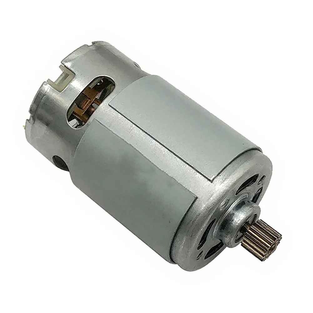 21V 14 Tooth Motor High Speed RS550 Motor 25000 RPM Mini Saw Motor For Electric Chain Saw Chain Saw Mini Saw Motor 02239