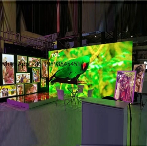 شاشة حائط LED P2.6 شاشة LED داخلية كاملة الألوان P2.6 شاشات تأجير LED