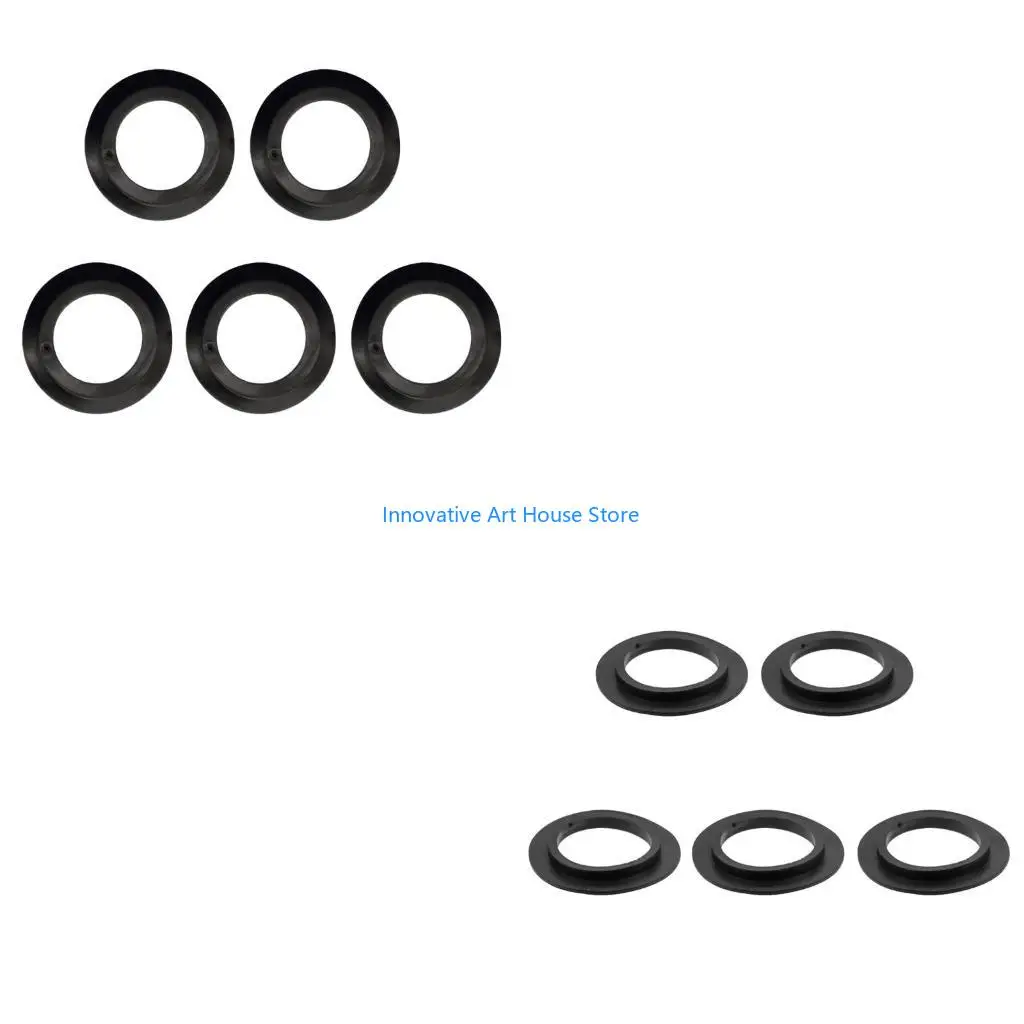 E1PC 5pcs Kitchen Sink Waste Replacement Basket Washers  Reliable Kitchen Sink Waste Seal set Rubber Washer for Plug Water