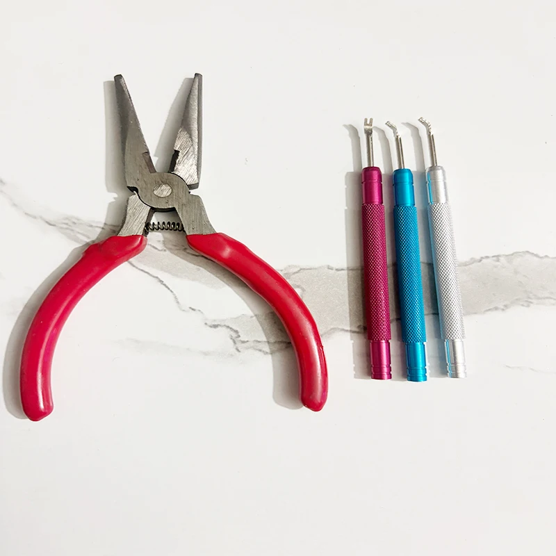 

2PCS Watch Hands Remover Manual Watch Hand Needle Removal Watch Repair Tool Multifunctional Hand Tools Jewelry Pliers Set